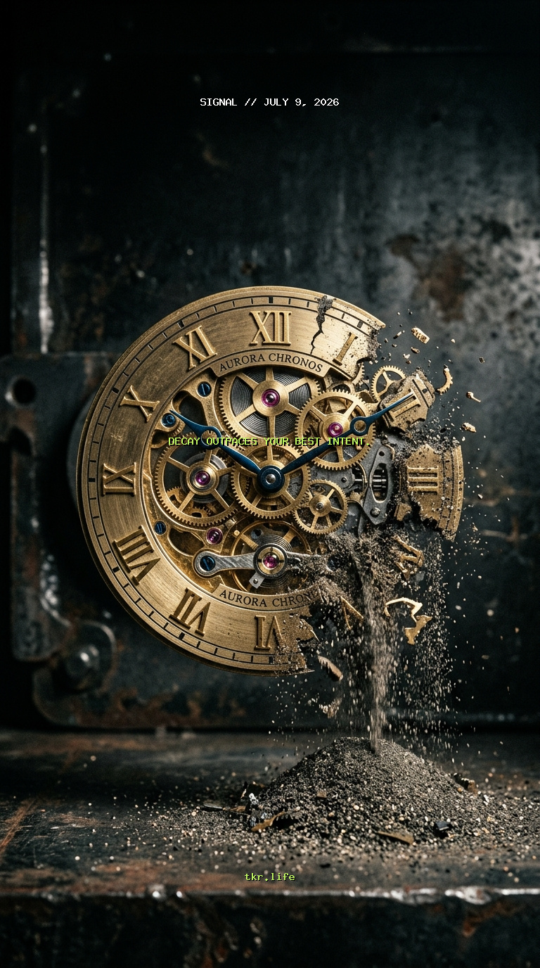 Signal: Decay outpaces your best intent.