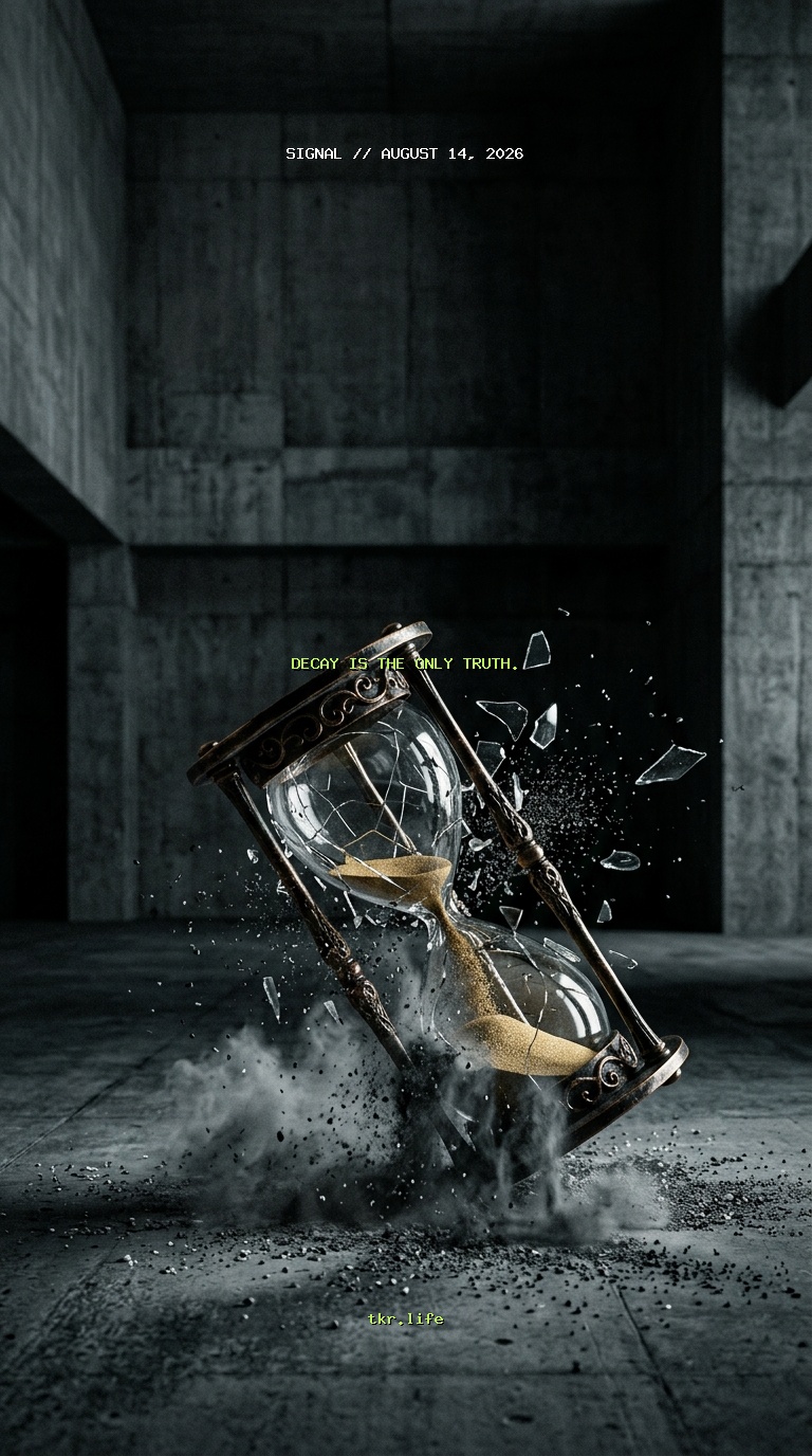 Signal: Decay is the only truth.