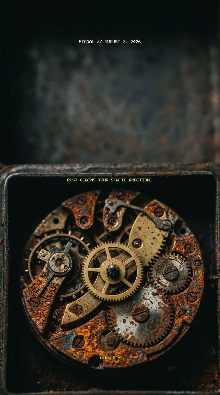 Signal: Rust claims your static ambition.