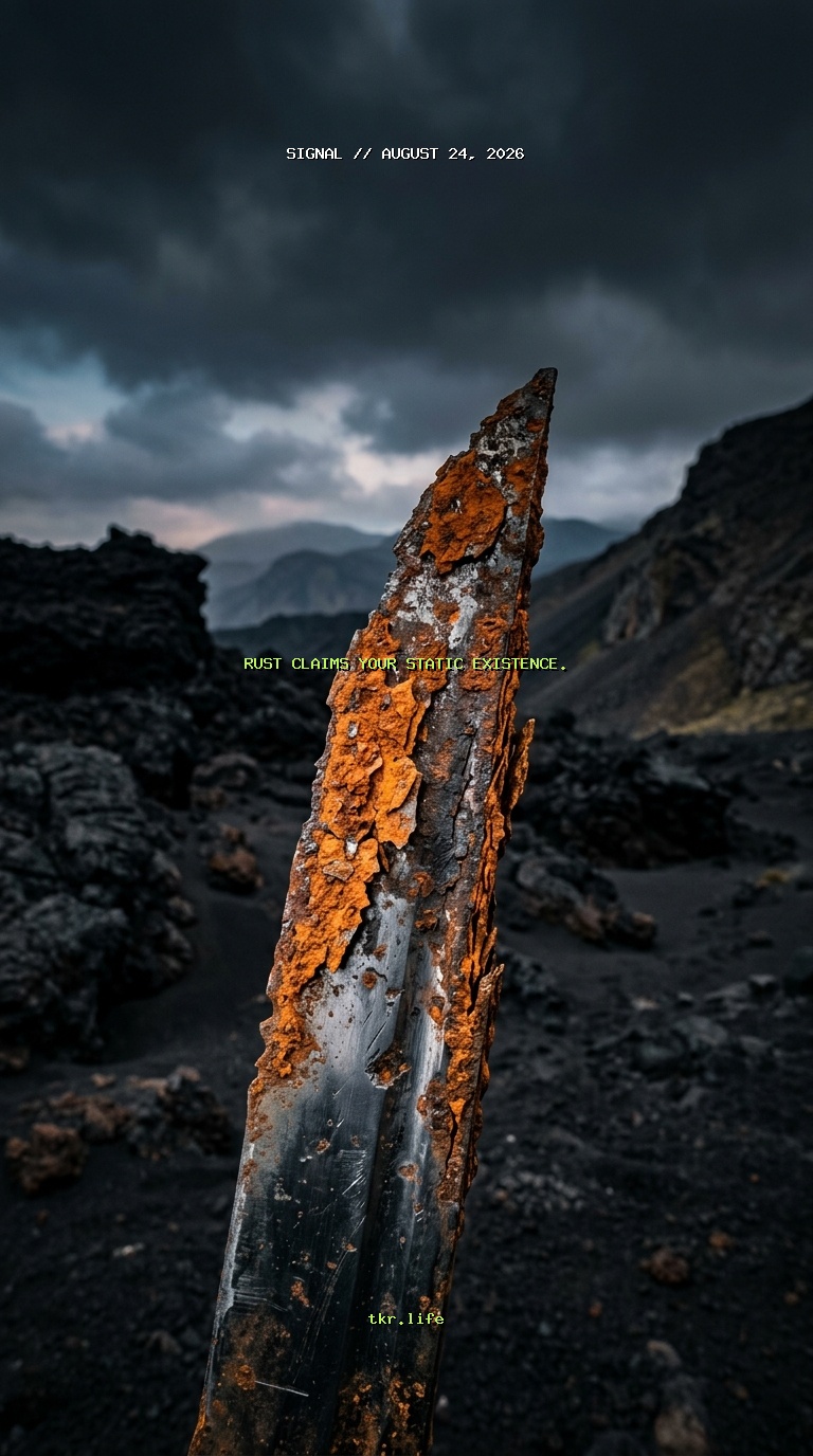 Signal: Rust claims your static existence.