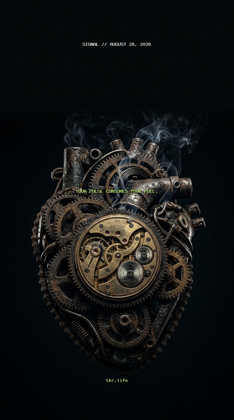 Signal: Your pulse consumes your fuel.